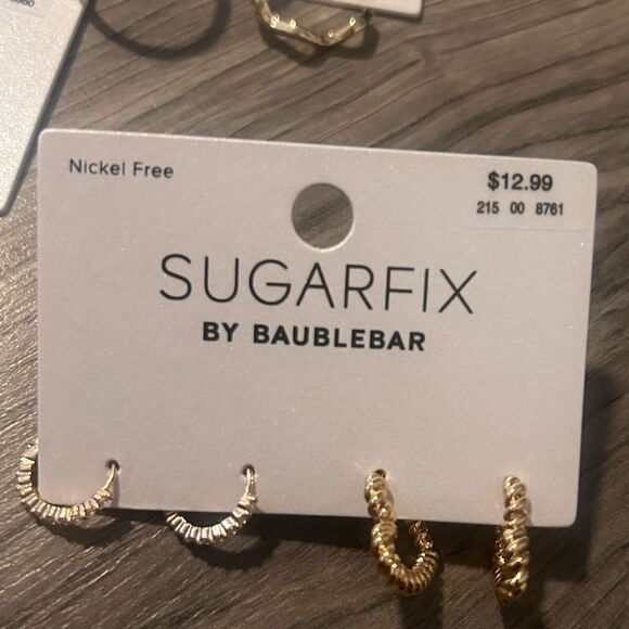 Bundle of bauble bar sugarfix earrings - Picture 4 of 7